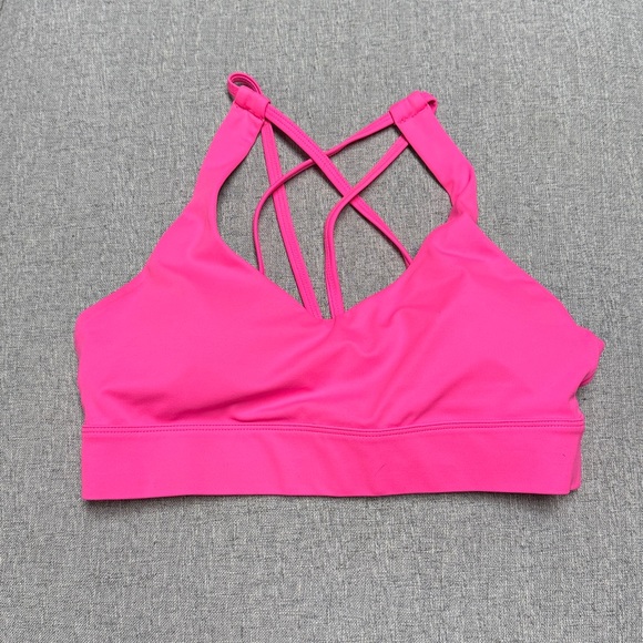 Zyia Active Pink light n Tight Strappy Sports Bra - Picture 1 of 3